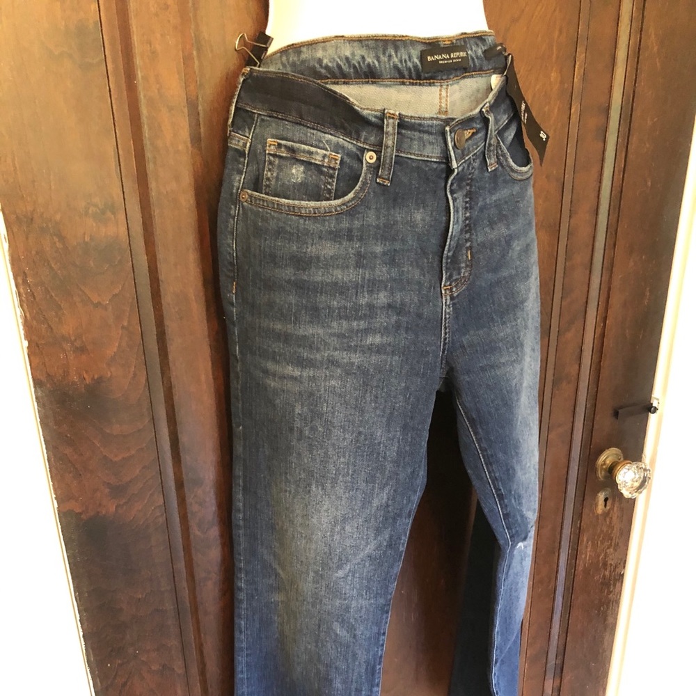 NWT: BR Premium Denim Girlfriend Jeans - Picture 6 of 10